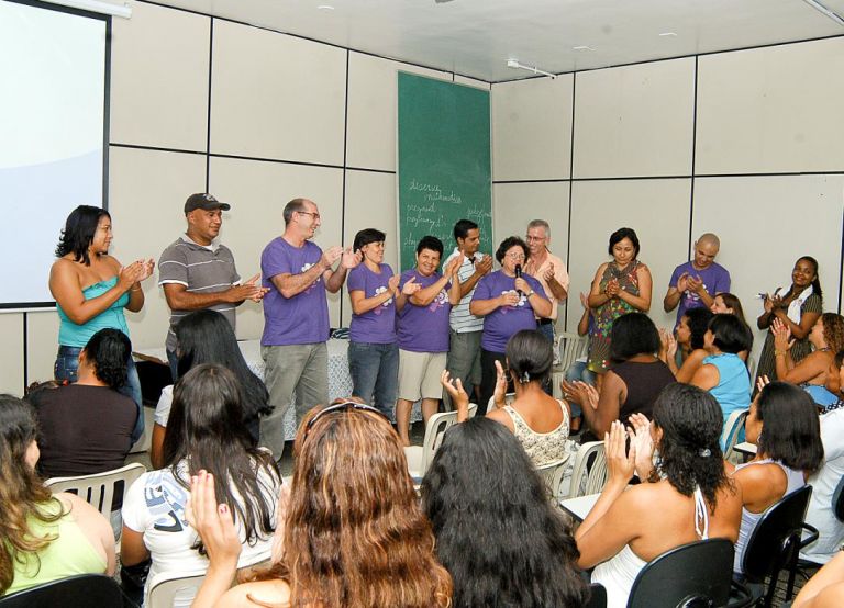 Dirigentes participam da atividade das mulheres em Santo Amaro
