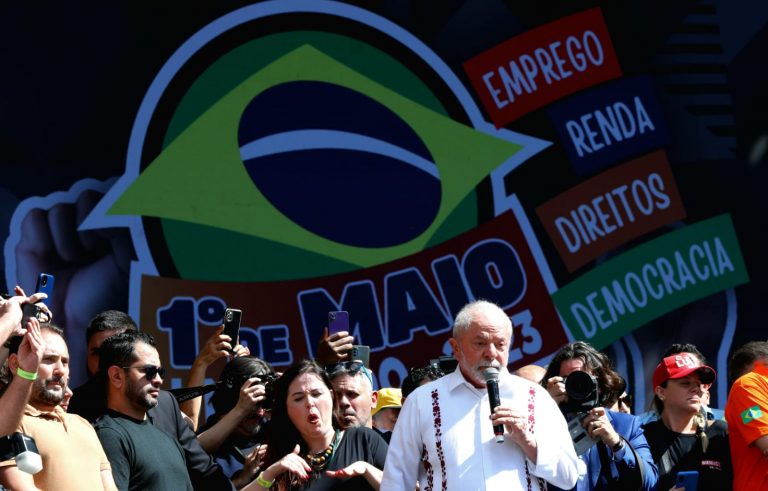 Presidente Lula participa do 1º de Maio dos Trabalhadores