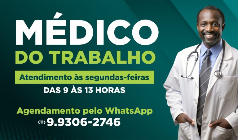 Médico do Trabalho atende às segundas-feiras no Sindicato