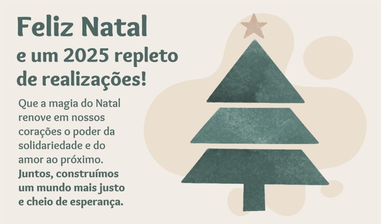 Feliz Natal e um excelente 2025!