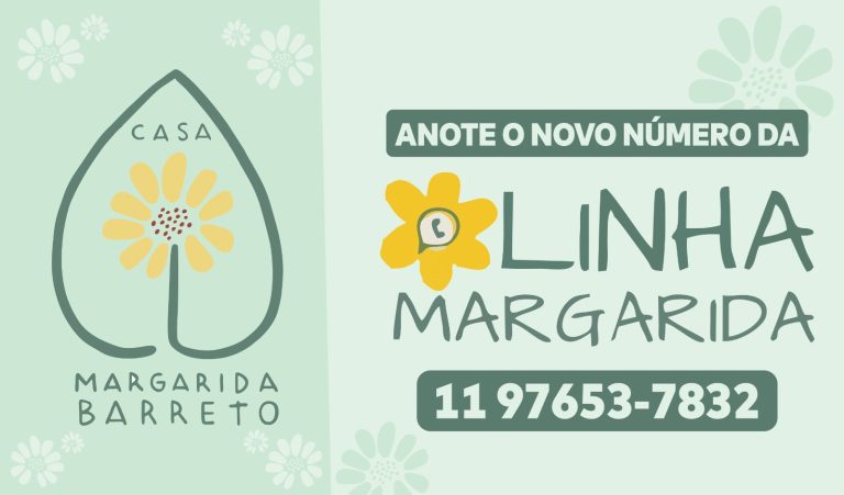 O telefone da Casa Margarida Mudou